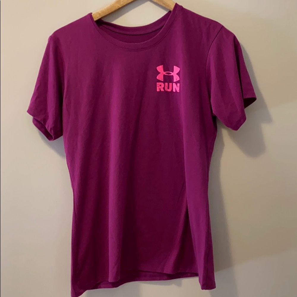 Under Armour Semi-Fitted Run Crew Neck